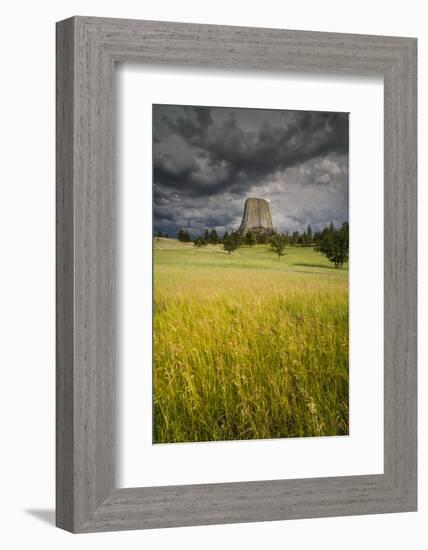 Wyoming, Devil's Tower National Monument-Judith Zimmerman-Framed Photographic Print