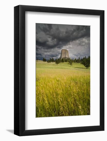 Wyoming, Devil's Tower National Monument-Judith Zimmerman-Framed Photographic Print