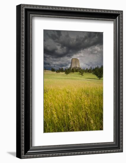Wyoming, Devil's Tower National Monument-Judith Zimmerman-Framed Photographic Print