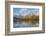 Wyoming, Grand Teton National Park, Autumn Color Along the Snake River Oxbow with Mt-Elizabeth Boehm-Framed Photographic Print