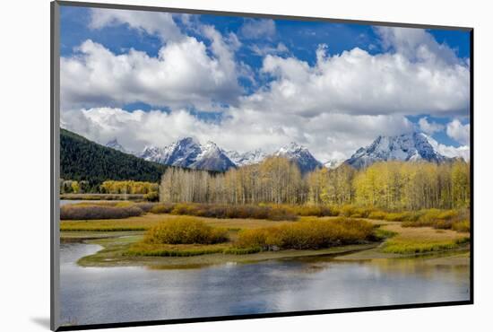 Wyoming, Grand Teton National Park. Landscape of Water, Forest and Mountains-Jaynes Gallery-Mounted Photographic Print