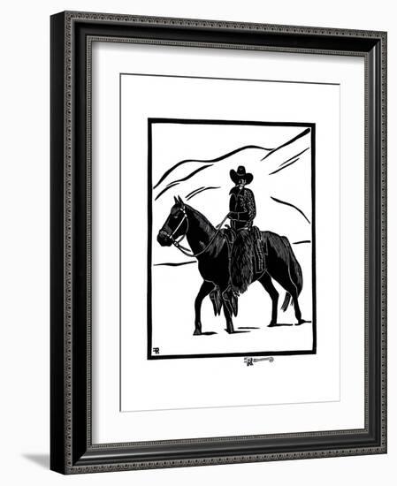 Wyoming-North-Frank Redlinger-Framed Art Print