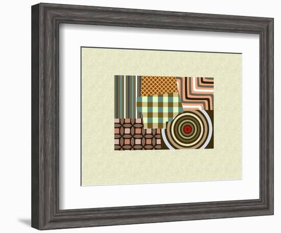 Wyoming  State Map-Lanre Adefioye-Framed Giclee Print