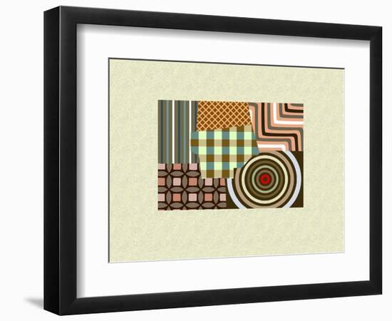 Wyoming  State Map-Lanre Adefioye-Framed Giclee Print