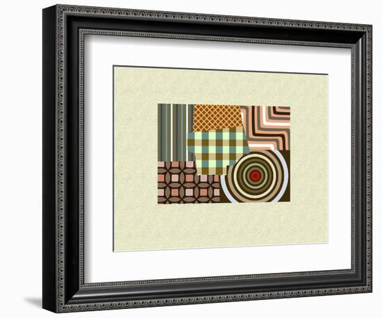 Wyoming  State Map-Lanre Adefioye-Framed Giclee Print