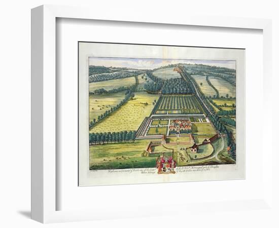 Wytham in the County of Berkshire Engraved by Johannes Kip-Leonard Knyff-Framed Giclee Print