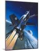 X-15 Rocket Plane-Wilf Hardy-Mounted Giclee Print