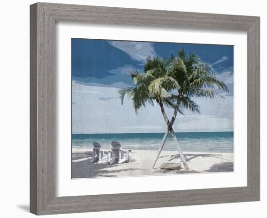 X Marks The Spot V2-Denise Brown-Framed Art Print