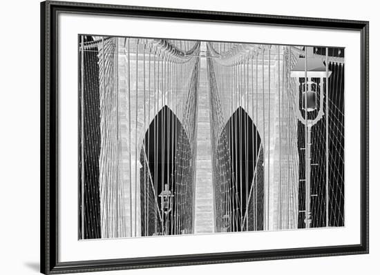 X-ray - Brooklyn Bridge III-Tony Koukos-Framed Giclee Print