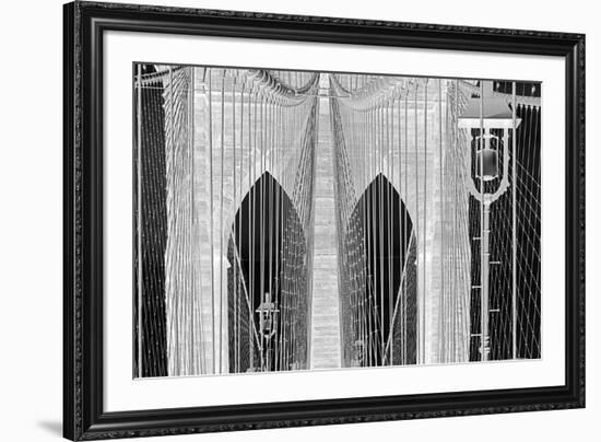 X-ray - Brooklyn Bridge III-Tony Koukos-Framed Giclee Print