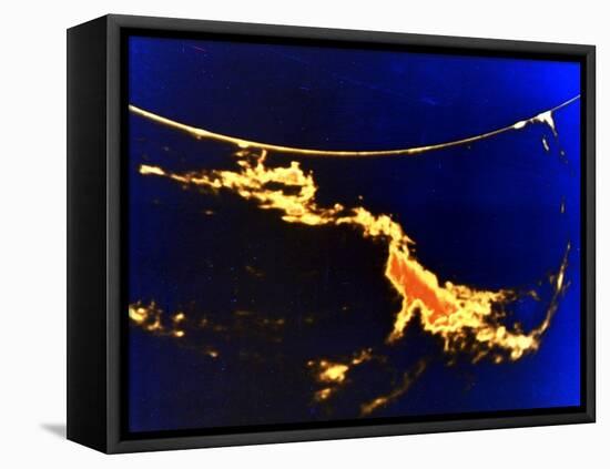 X-Ray Image of a Solar Flare-null-Framed Premier Image Canvas
