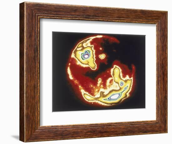 X-Ray Image of Sun, Skylab, 1970S-null-Framed Giclee Print