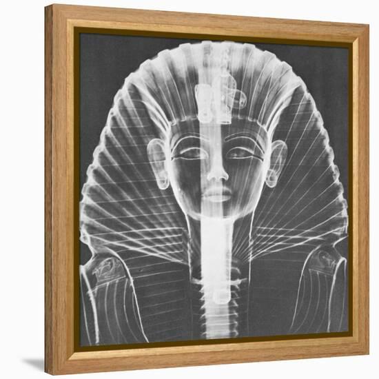 X-ray of an Egyptian Mask-Science Source-Framed Premier Image Canvas