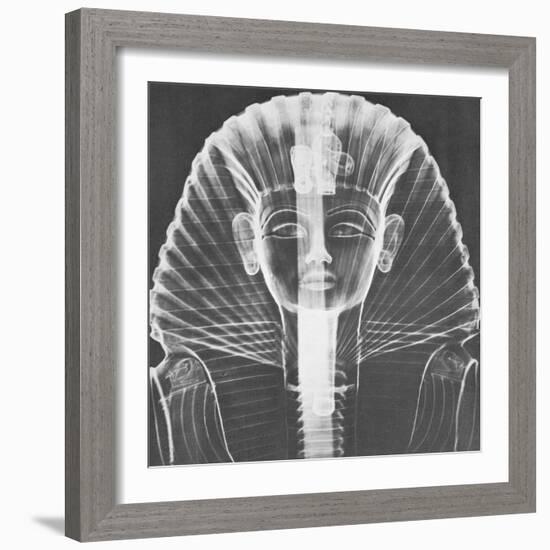 X-ray of an Egyptian Mask-Science Source-Framed Giclee Print