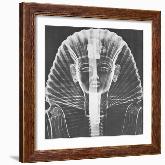 X-ray of an Egyptian Mask-Science Source-Framed Giclee Print