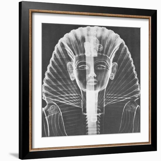 X-ray of an Egyptian Mask-Science Source-Framed Giclee Print