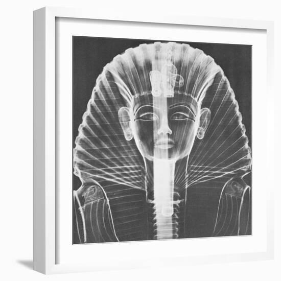 X-ray of an Egyptian Mask-Science Source-Framed Giclee Print