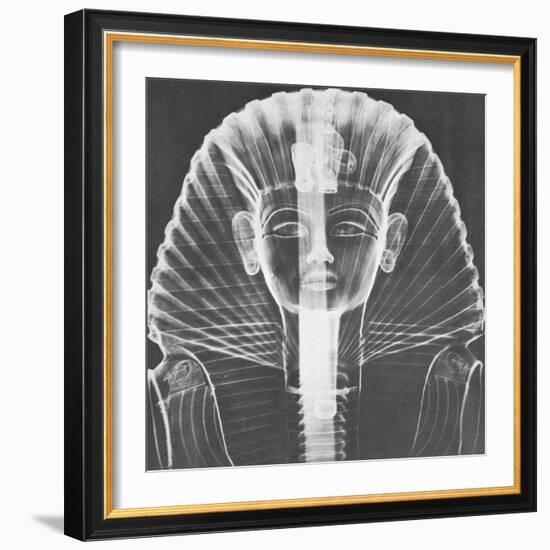 X-ray of an Egyptian Mask-Science Source-Framed Giclee Print