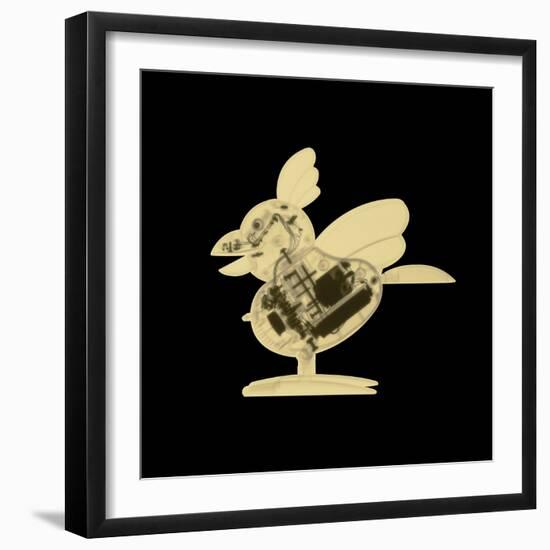 X-Ray of Toy Rooster-null-Framed Premium Photographic Print