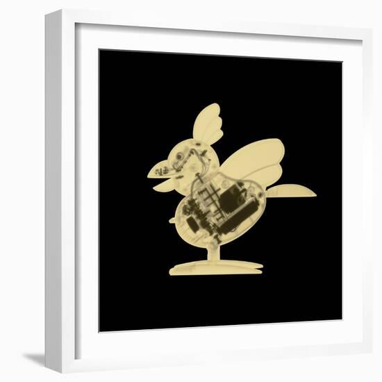 X-Ray of Toy Rooster-null-Framed Premium Photographic Print