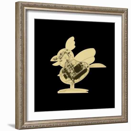 X-Ray of Toy Rooster-null-Framed Photographic Print