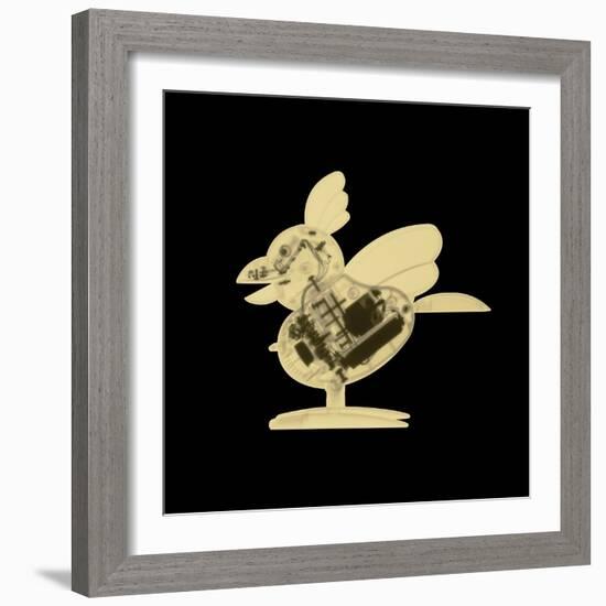 X-Ray of Toy Rooster-null-Framed Photographic Print