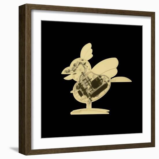 X-Ray of Toy Rooster-null-Framed Photographic Print