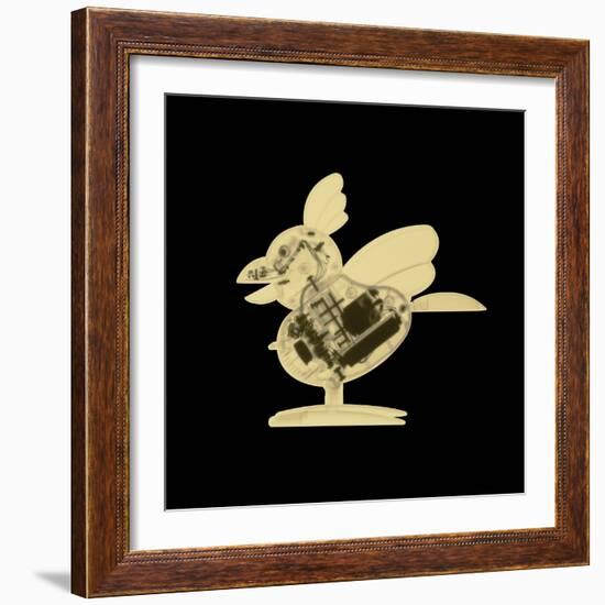 X-Ray of Toy Rooster-null-Framed Photographic Print