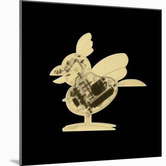 X-Ray of Toy Rooster-null-Mounted Photographic Print