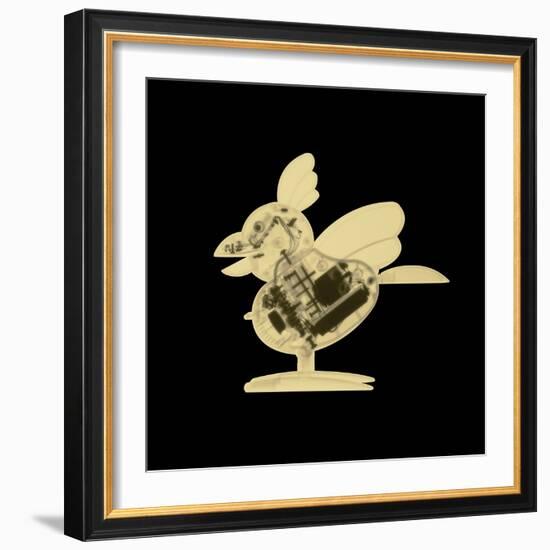 X-Ray of Toy Rooster-null-Framed Photographic Print