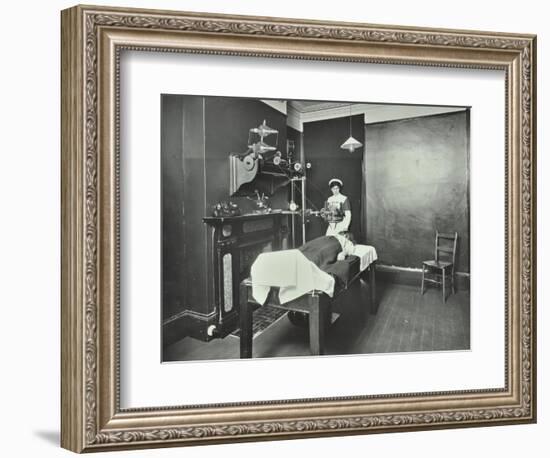 X-Ray Room, Fulham School Treatment Centre, London, 1914-null-Framed Giclee Print