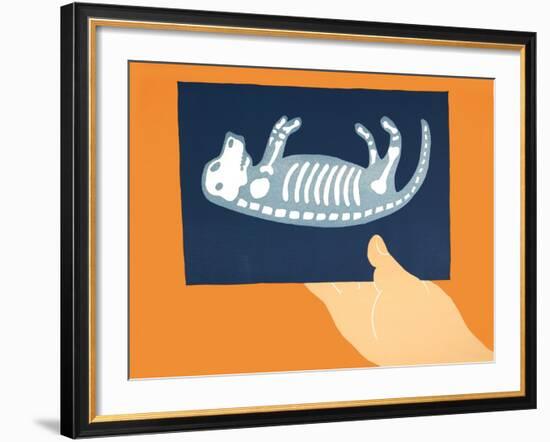 X-Ray-Stephen Huneck-Framed Giclee Print