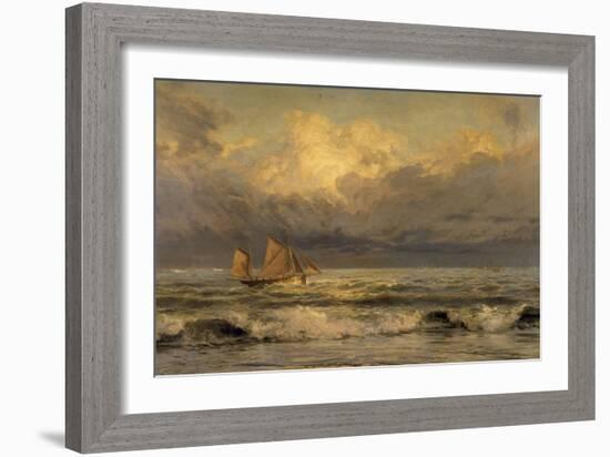 Xalming Down, 1879-Henry Moore-Framed Giclee Print