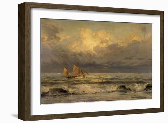 Xalming Down, 1879-Henry Moore-Framed Giclee Print