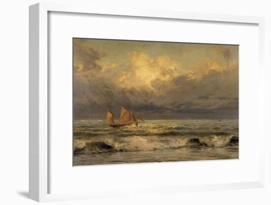 Xalming Down, 1879-Henry Moore-Framed Giclee Print