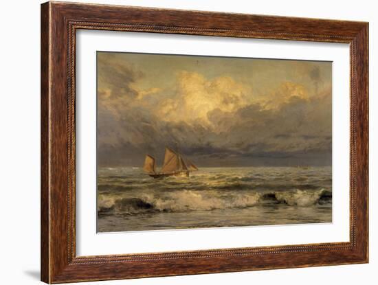 Xalming Down, 1879-Henry Moore-Framed Giclee Print