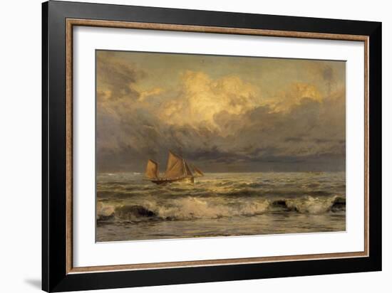 Xalming Down, 1879-Henry Moore-Framed Giclee Print