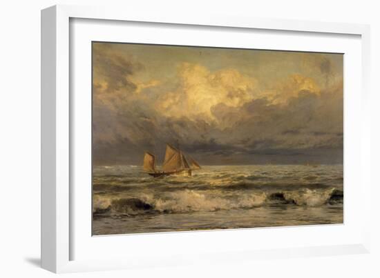 Xalming Down, 1879-Henry Moore-Framed Giclee Print