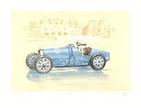 Bugatti-Helle Nice-Xavier La Victoire-Mounted Collectable Print