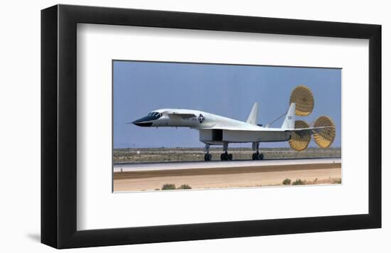 XB-70 largest Mach 3 airplane-null-Framed Art Print