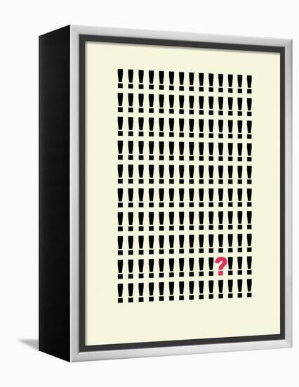 Xclamation Question?-Philip Sheffield-Framed Premier Image Canvas