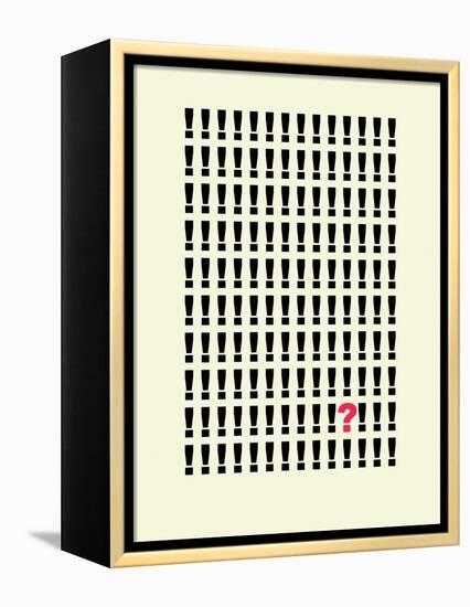 Xclamation Question?-Philip Sheffield-Framed Premier Image Canvas