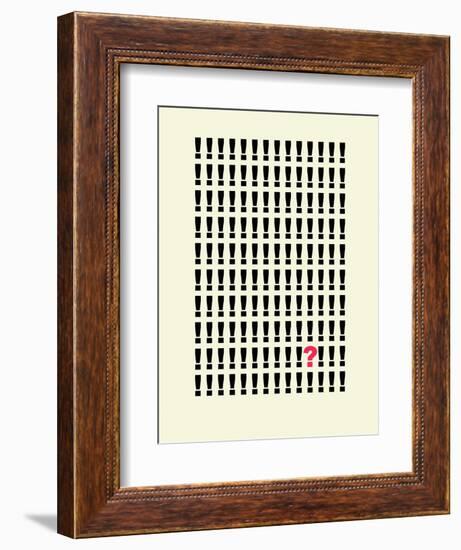 Xclamation Question?-Philip Sheffield-Framed Giclee Print