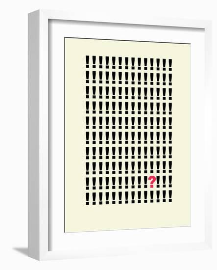 Xclamation Question?-Philip Sheffield-Framed Giclee Print