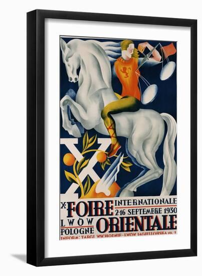 Xe Foire Orientale, 1930-null-Framed Giclee Print