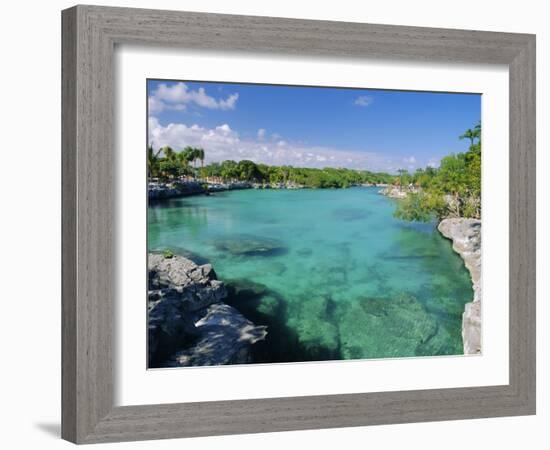 Xel-Ha Lagoon National Park, Yucatan Coast, Mexico, Central America-Gavin Hellier-Framed Photographic Print