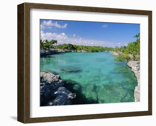 Xel-Ha Lagoon National Park, Yucatan Coast, Mexico, Central America-Gavin Hellier-Framed Photographic Print