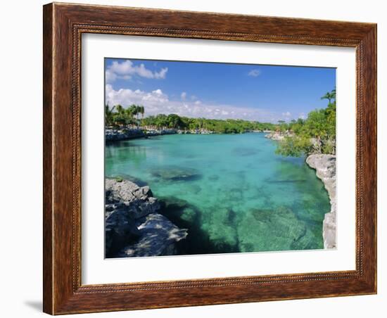 Xel-Ha Lagoon National Park, Yucatan Coast, Mexico, Central America-Gavin Hellier-Framed Photographic Print