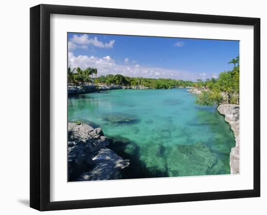 Xel-Ha Lagoon National Park, Yucatan Coast, Mexico, Central America-Gavin Hellier-Framed Photographic Print