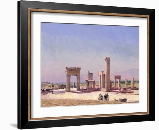 Xerxes Palace, Persepolis-Bob Brown-Framed Giclee Print